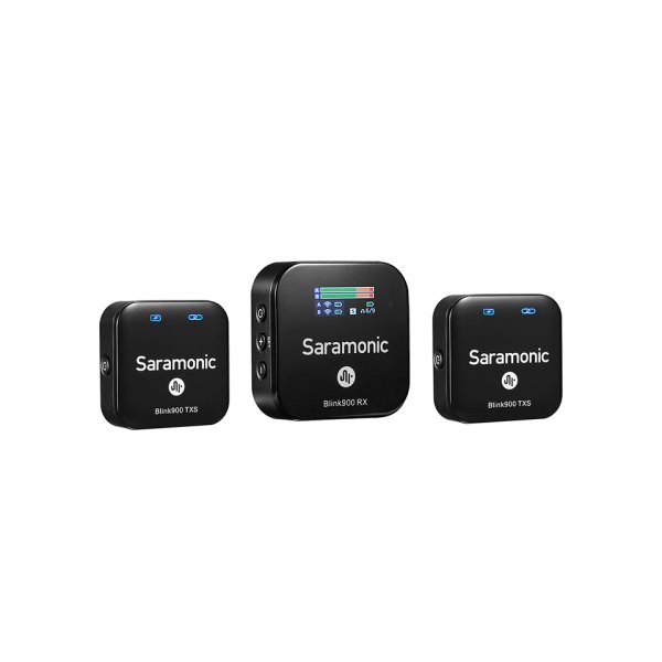 Ultracompact 2.4GHz Dual-Channel Wireless Microphone System