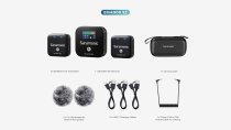 Ultracompact 2.4GHz Dual-Channel Wireless Microphone System