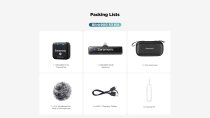 Ultracompact 2.4GHz Single-Channel Wireless Microphone System For iOS Devices