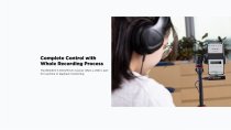 Ultracompact 2.4GHz Single-Channel Wireless Microphone System For iOS Devices