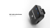 Ultracompact 2.4GHz Dual-Channel Wireless Microphone System For iOS Devices
