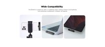 Ultracompact 2.4GHz Dual-Channel Wireless Microphone System For iOS Devices
