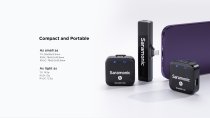 Ultracompact 2.4GHz Dual-Channel Wireless Microphone System For iOS Devices