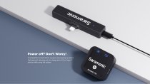 Ultracompact 2.4GHz Dual-Channel Wireless Microphone System For iOS Devices