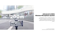 Ultracompact 2.4GHz Dual-Channel Wireless Microphone System For iOS Devices