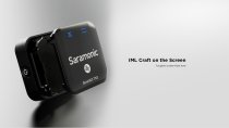 Ultracompact 2.4GHz Dual-Channel Wireless Microphone System (2TX/1RX/BOX)