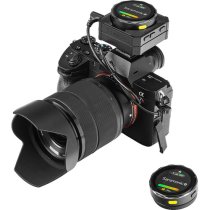 Blink Me 2-Person Clip-On Wireless Microphone System with Touchscreens & Recording