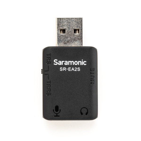 Audio Adapter with USB Type-A Connector