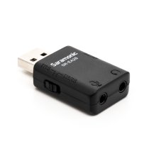 Audio Adapter with USB Type-A Connector