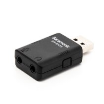 Audio Adapter with USB Type-A Connector