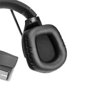 4-Person Full-Duplex Wireless Intercom System with Single-Ear Headsets (1.9 GHz)