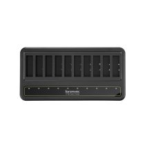 8-Person Full-Duplex Wireless Intercom System with Dual-Ear Remote Headsets (1.9 GHz)