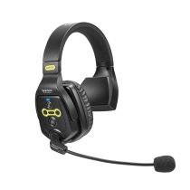 8-Person Full-Duplex Wireless Intercom System with Single-Ear Remote Headsets (1.9 GHz)