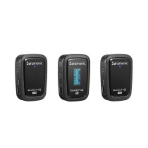 2.4G Dual Channel Wireless Microphone With Built-in Recorder