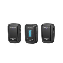 2.4G Dual Channel Wireless Microphone With Built-in Recorder