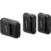 2-Person Wireless Clip-On Microphone System for Cameras and Mobile Devices (2.4 GHz)