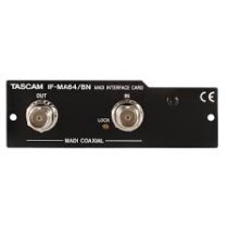 64-Channel MADI Coaxial Interface Card for DA-6400 64-Channel Recorder