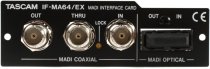 64-Channel MADI Optical/Coaxial Interface Card for DA-6400 64-Channel Recorder
