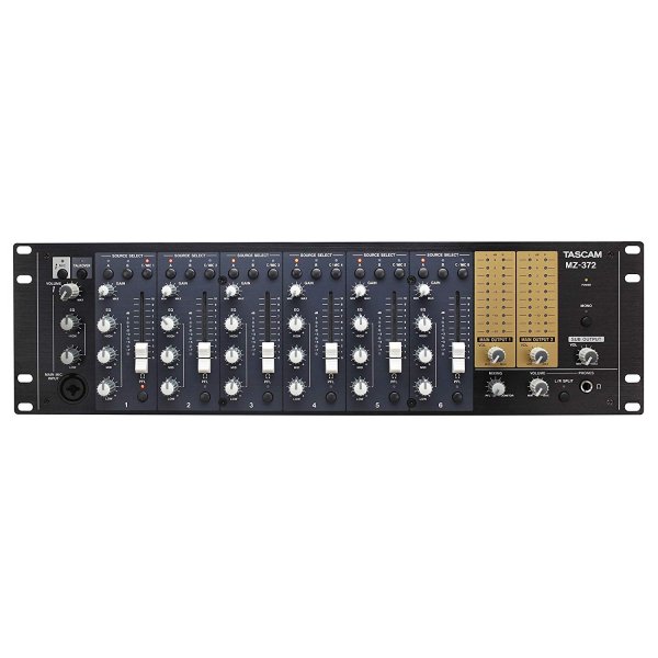 7 Channel Rackmount Zone Mixer With Voice Priority