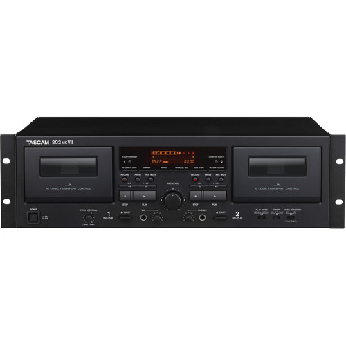 Rackmount USB Dual Cassette Deck