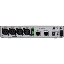 4-Channel Mic/Line Input Dante Converter with Built-In DSP Mixer
