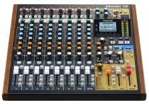10-Channel Mixer With 12-Track Recorder And USB Audio Interface