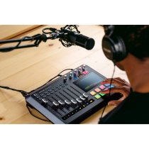 Podcast Mixer, Recorder, and USB Audio Interface