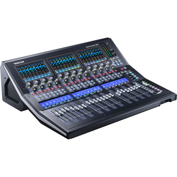 24-Channel Digital Mixing Console and Multitrack Recorder