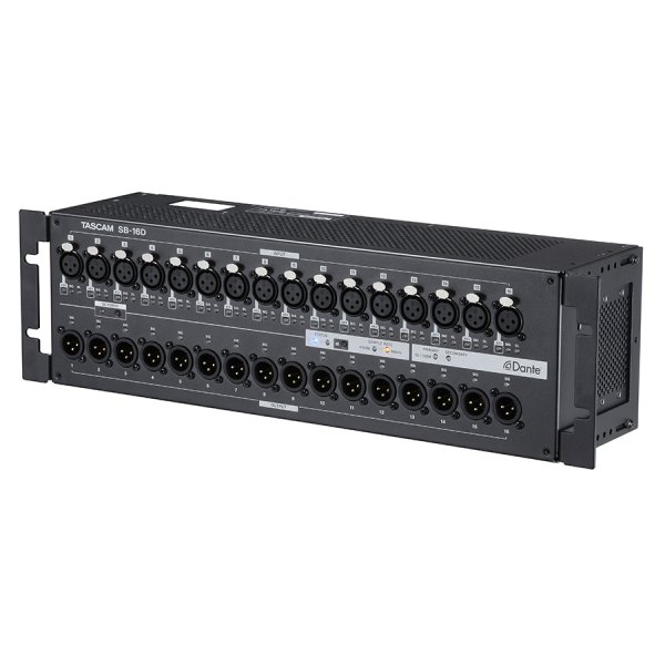 16x16 Dante Stage Box and Audio Interface