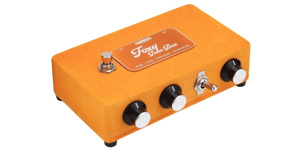 Foxy Tone Box Pedal For Fuzz Distortion + 9V Adapter