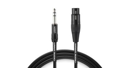 Pro Series - Studio & Live XLR Male to TRS Male 6' (1.8 meters)
