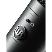 Large-diaphragm Multi-pattern Tube Condenser Microphone, Black