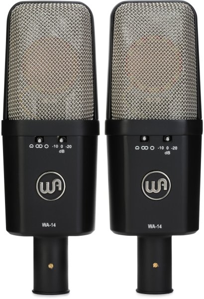 Large-diaphragm Multi-pattern Condenser Microphone, Stereo Pair