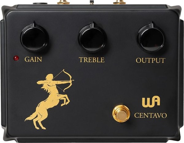 Centavo Professional Overdrive Effects Pedal, Limited Edition Black