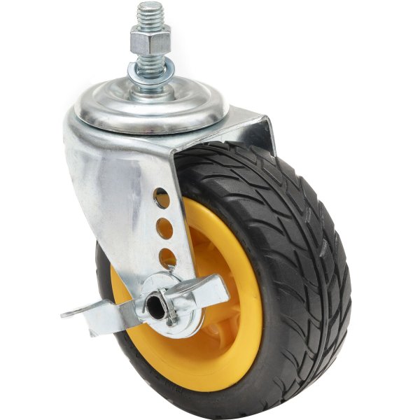 MultiCart 5 x 2" Ground Glider Caster with Brake (2-Pack)