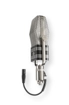 Vintage Style Studio Ribbon Microphone Bundle With Inline Active Microphone Preamp