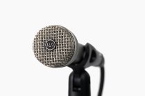 Vintage Style Dynamic Studio Microphone, Nickel