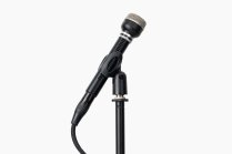 Vintage Style Dynamic Studio Microphone, Black