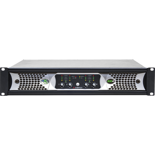 nXe Series NXE8004 4-Channel 800W Power Amplifier with Programmable Outputs & Ethernet Control