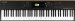 NUMA X 73-Key Piano With Fatar Hammer Keyboard TP/110 With 3 Contacts And Aftertouch
