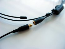 Omnidirectional Headworn Microphone for Sennheiser Wireless, Tan