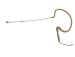 Headworn Single Earset Omnidirectional Microphone With Shure Connector, Tan