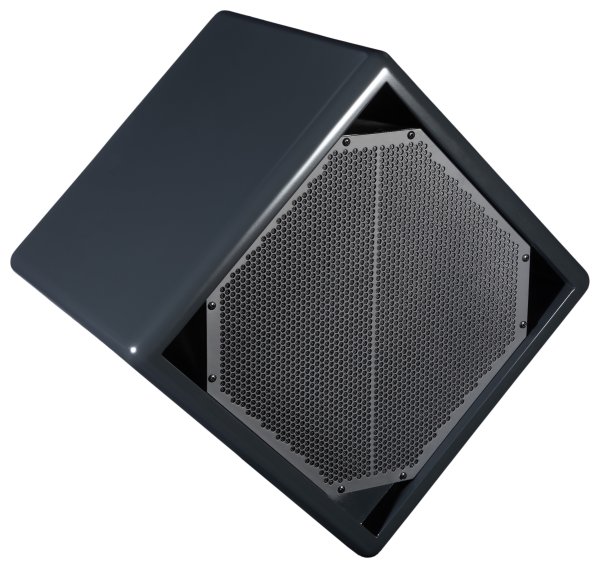 DiaMon Passive 12" 2-Way Coaxial Loudspeaker, Charcoal