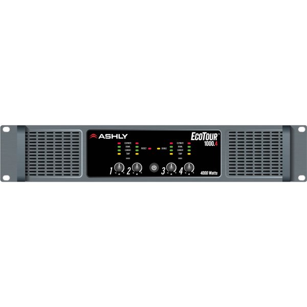High-Efficiency 4-Channel 4000W Touring Amplifier