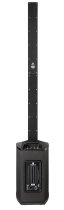 Bluetooth Enabled 2000W 10" Active Column Speaker System with Subwoofer 126 dB, Black